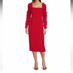ANTONIO MELANI Red Long Sleeve dress Sz. 18